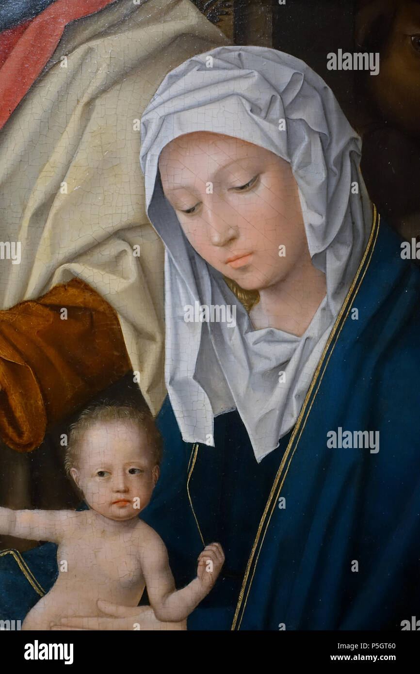 N/A. Inglese: mostra a Princeton University Art Museum - Università di Princeton, Princeton, New Jersey, USA. 1 dicembre 2016, 15:35:00. Daderot 62 Adorazione dei Magi, dalla bottega di Gerard David, Netherlandish, dettaglio c. 1514, olio su pannello in legno - Princeton University Art Museum - DSC06612 Foto Stock N/A. Inglese: mostra a Princeton University Art Museum - Università di Princeton, Princeton, New Jersey, USA. 1 dicembre 2016, 15:35:00. Daderot 62 Adorazione dei Magi, dalla bottega di Gerard David, Netherlandish, dettaglio c. 1514, olio su pannello in legno - Princeton University Art Museum - DSC06612 Foto Stock