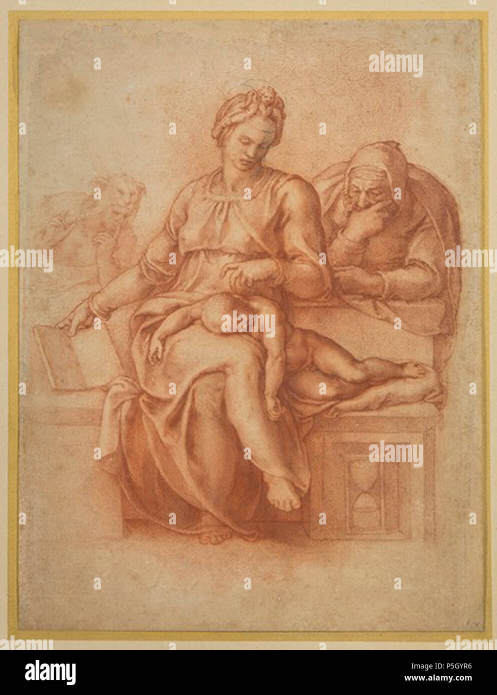 N/A. Inglese: Madonna del Silenzio di Michelangelo Buonarroti, c. 1538, la collezione di Portland . circa 1538. Michelangelo (1475-1564) nomi alternativi Michelangelo di Lodovico Buonarroti Simoni Descrizione pittore italiano, scultore, architetto, poeta ed inventore Data di nascita e morte 6 Marzo 1475 18 febbraio 1564 Luogo di nascita e morte Caprese Michelangelo Roma periodo di lavoro dal 1487 fino al 1564 sede di lavoro Firenze (1487-1494), Bologna (1494-1496), Roma (1496-1501), Firenze (1501-1505), Roma (1505-1506), Firenze (1506-1508), Roma (1508-1516), Firenze (1516-settembre 1529), VE Foto Stock