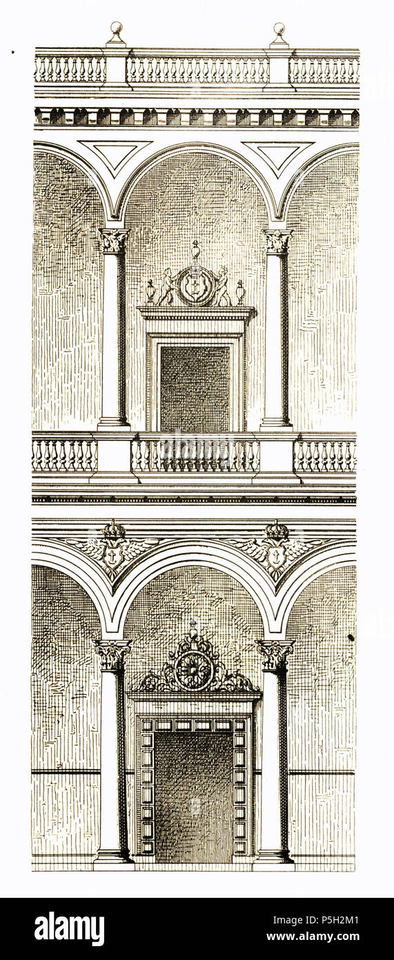 N/A. Constantin Uhde, Baudenkmäler in Spanien und Portogallo. Aufnahmen einer Reise 1888-1889 questa è una foto di un monumento indicizzati nel patrimonio Spagnolo registro di bienes de interés culturale sotto il riferimento RI-51-0001095. Berlino, Verlag von Ernst Wasmuth 1892 Architekt und Professor an der herzoglichen technischen Hochschule di Braunschweig Scanprojekt Bundesdenkmalamt Österreich questa scansione o per questo formato di file PDF è stato creato all'interno della Austrian -project Denkmalpflege Österreich (solo in tedesco) supportato da Germania e Austria come parte della comunità-progetto per raccogliere i documenti dal Foto Stock