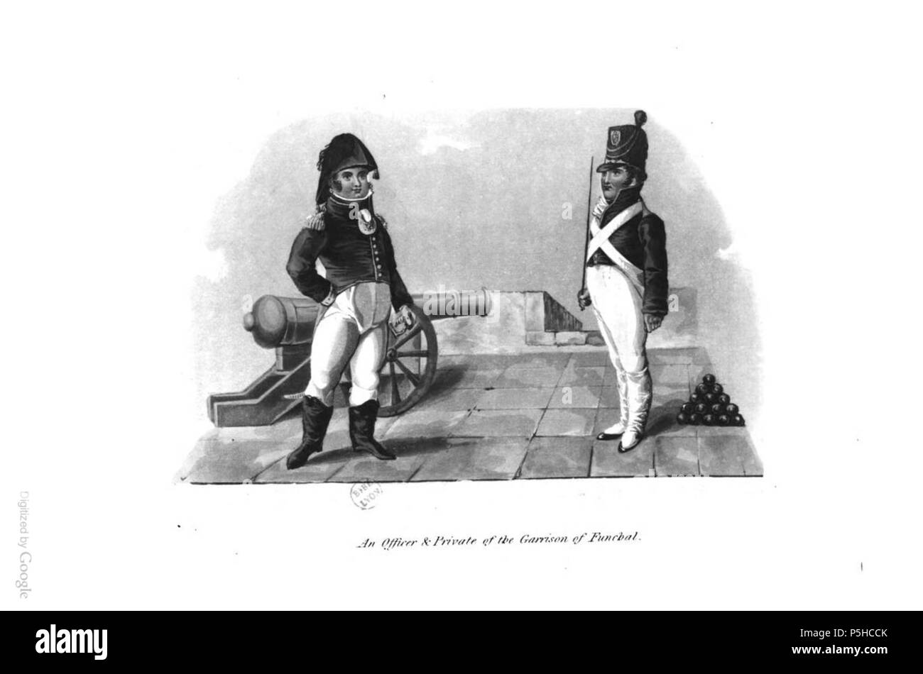 N/A. Una storia di Madeira, la piastra 113 . 1821. Sconosciuto ("un residente dell'isola", pubblicato da R. Ackermann, Londra) 44 una storia di Madeira, 1821, P 113 Foto Stock