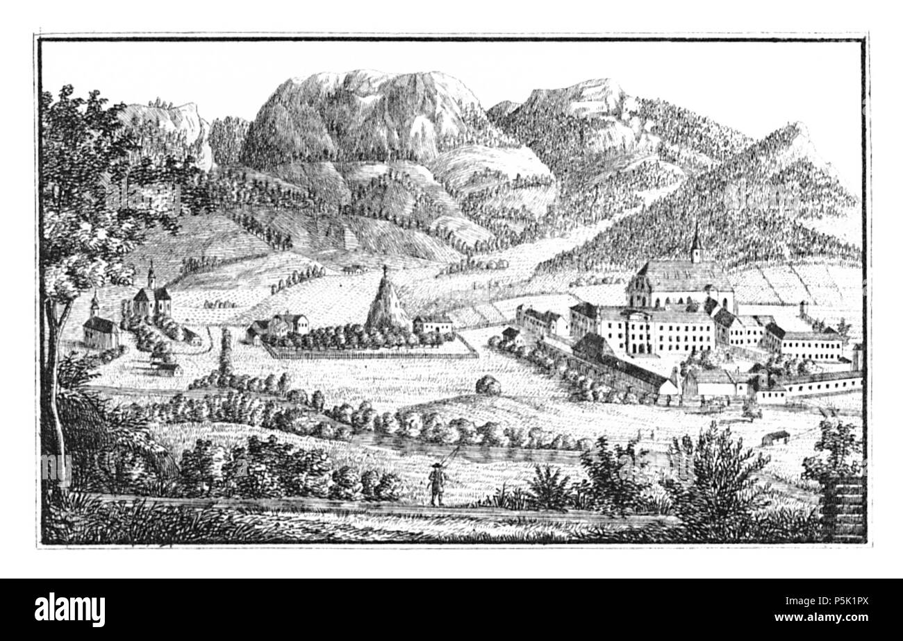 33 198 Neuberg an der Mürz - gez. Ignaz Neuhauser - J.F.Kaiser Lithografirte Ansichten der Steiermark 1830 Foto Stock