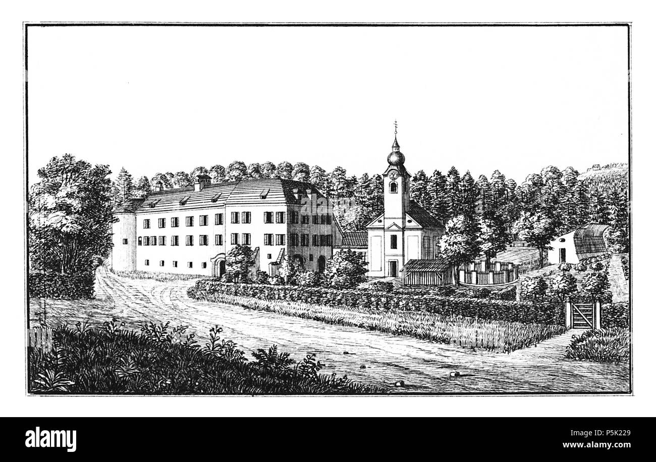 N/A. J. F. Kaiser - lithographirte Ansichten der Steyermärkischen Städte, Märkte und Schlösser, Graz 1824-1833 Joseph Franz Kaiser (1786-1859) nomi alternativi J. F. Kaiser Descrizione stampante austriaco e editor Data di nascita e morte 11 Marzo 1786 19 Settembre 1859 Luogo di nascita e morte di Graz (Stiria) Autorità di Graz controllo : Q1499963 VIAF:30629353 ISNI:0000 0000 3083 0153 LCCN:N87141671 GND:129880159 NLP:A24960305 WorldCat . L'utilizzo di riproduzioni di monumenti culturali n. 10412 per fini commerciali è limitato dal sloveno Patrimonio Culturale Protection Act, w Foto Stock