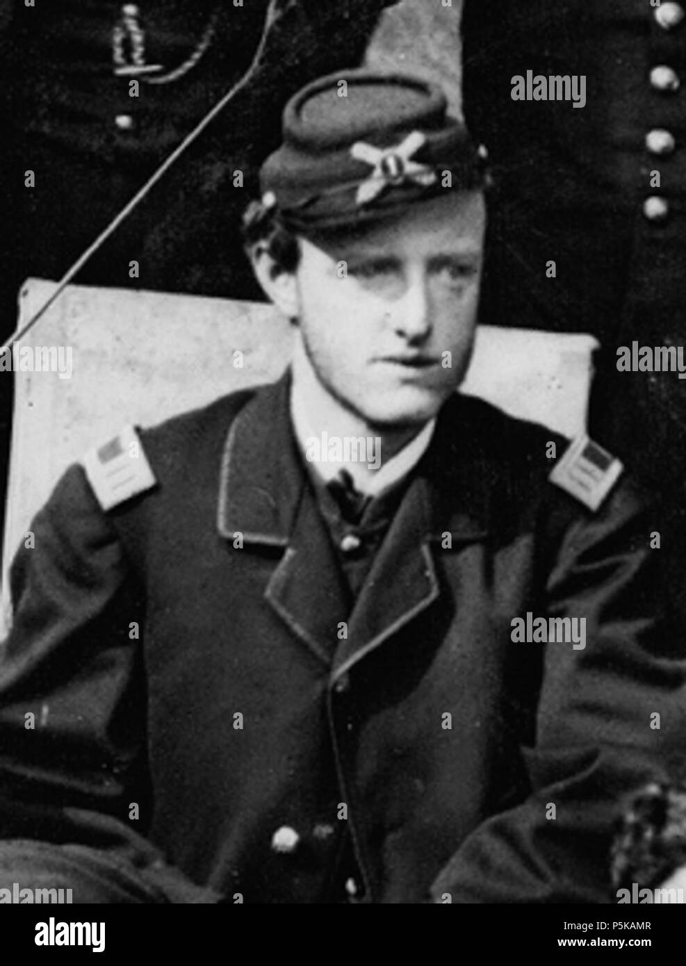N/A. Inglese: Capitano Alanson Merwin Randol, comando di batterie B & G, 1 U.S. Artiglieria. Settembre 1863. Noi cavallo Arty BG ufficiali - Culpepper Sep 1863.jpg: Alexander Gardner (1821-1882) nomi alternativi Alex. Gardner; A. Gardner; Alexander Gardiner Descrizione fotografo scozzese e fotografo di guerra Data di nascita e morte 17 Ottobre 1821 10 dicembre 1882 Luogo di nascita e morte di Paisley, Washington D.C. Periodo di lavoro 1856-1871 posizione di lavoro Washington D.C. Controllo dell'autorità : Q661176 VIAF:57416946 ISNI:0000 0000 8137 0767 ULAN:500115196 LCCN:N79060231 NLA:35905780 WorldCat 72 Foto Stock