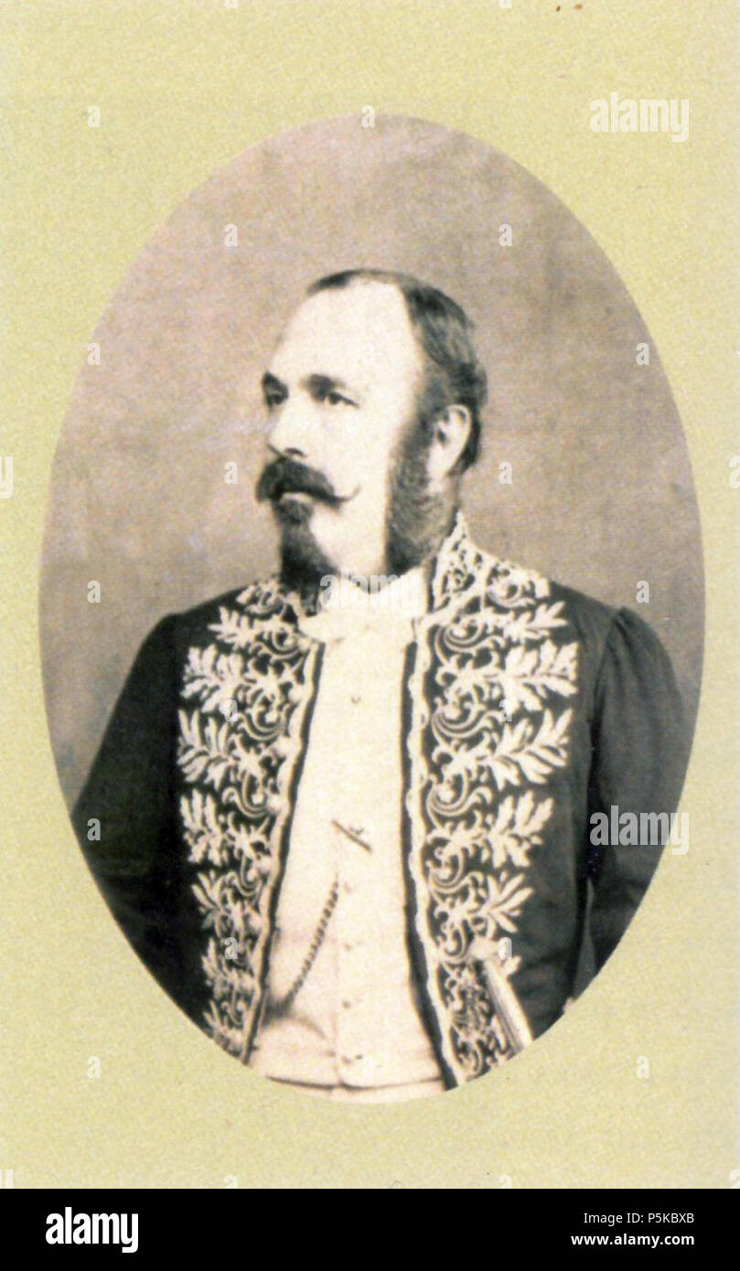 N/A. Român: Alexandru Lzrescu în uniforme procuror de la Curtea de Casaie - fotograf necunoscut - Biblioteca Naional a României . Data sconosciuta. Unknown 82 Alexandru Lazarescu Foto Stock