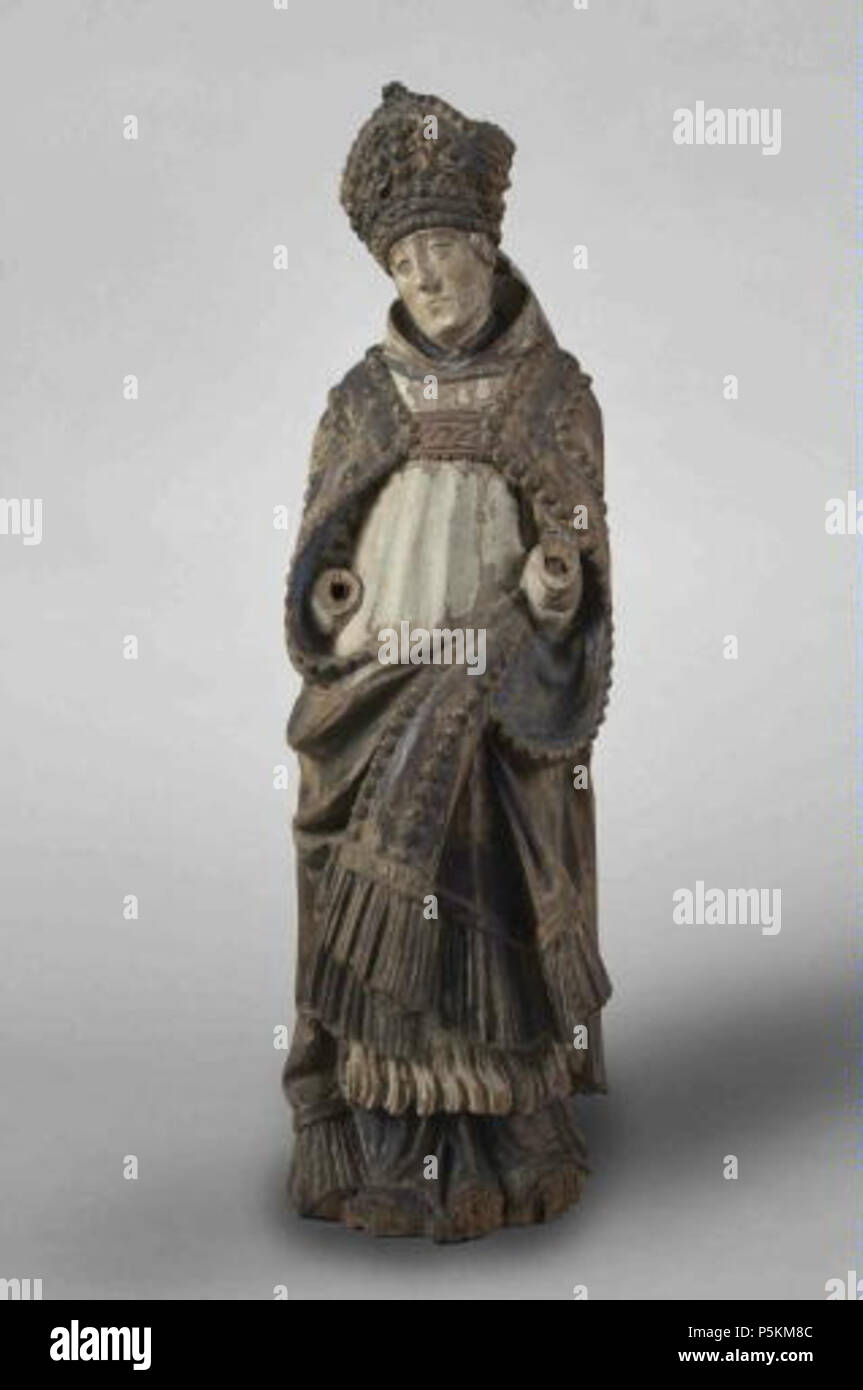 Sv.Biskup 1520 - 1530. N/A 107 Anonym - Sv.Biskup Foto Stock