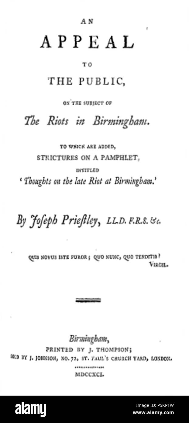 115 AppealRiots Foto Stock