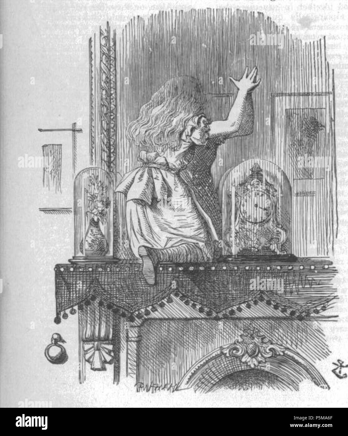 N/A. Inglese: Cercando vetro camera Nederlands: Spiegelkamer . John Tenniel (1820-1914) nomi alternativi di Sir John Tenniel; Sir Tenniel Descrizione British pittore illustratore Data di nascita e morte 28 Febbraio 1820 25 febbraio 1914 Luogo di nascita e morte Londra London Authority control : Q457881 VIAF:44305940 ISNI:0000 0001 2130 2807 ULAN:500006194 LCCN:N79058883 NLA:35543474 WorldCat 85 Aliceroom Foto Stock