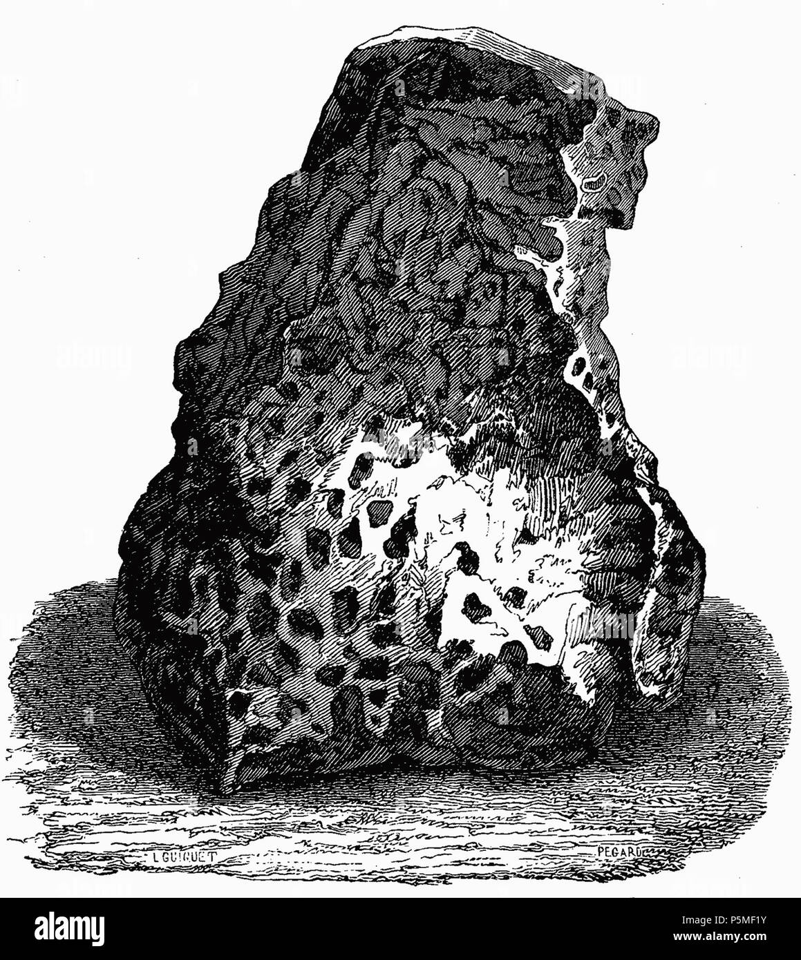 118 ARAGO Francois Astronomie Populaire T4 djvu 0236 Fig326 Foto Stock