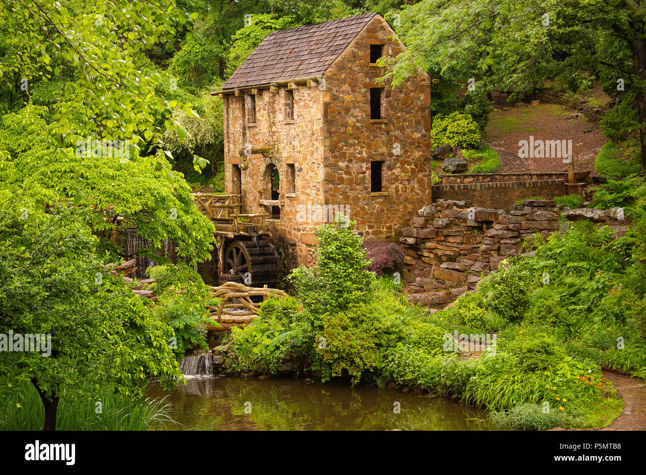 T.R.Pugh Memorial Park, Little Rock, AR Foto Stock
