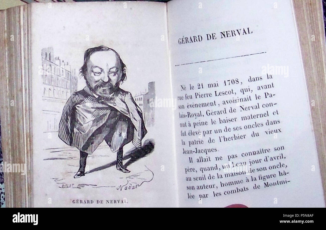 N/A. Inglese: Illustrazione des Binnettes contemporaines de Commerson . tra il 1854 e il 1855. Fotografia Alainauzas caricatura di Nadar (1820-1910) nomi alternativi nome legale: Gaspard-Félix Tournachon pseudonimo: Nadar Descrizione fotografo francese, caricaturista, scrittore e balloonist Data di nascita e morte 6 aprile 1820 20 marzo 1910 Luogo di nascita e morte Parigi ex Quarto arrondissement di Parigi Opera periodo 1854-1910 sede di lavoro Parigi competente controllo : Q40116 VIAF:84808952 ISNI:0000 0001 2141 8535 ULAN:500005199 LCCN:N50014563 NLA:35553829 WorldCat 204 Binettes 009 Foto Stock