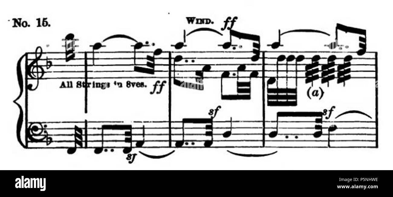 181 La Nona di Beethoven Symphony (Grove) 25 Foto Stock