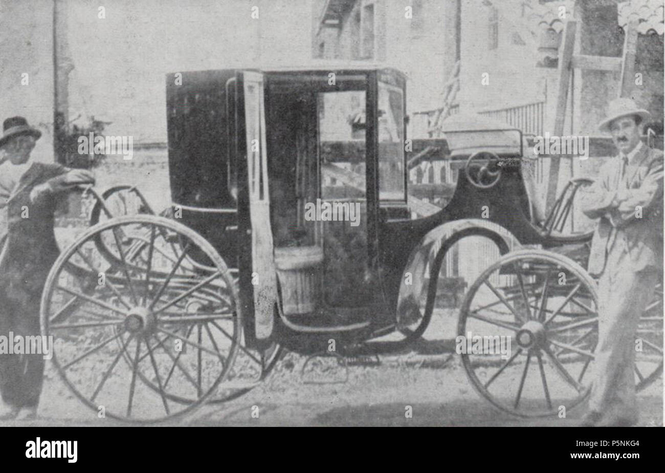 N/A. Italiano: Carrozza inglese: Carrello . 1899. Sconosciuto 191 Berlina Foto Stock