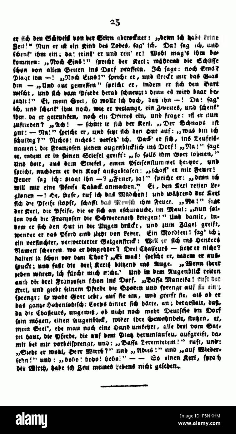 192 Berliner Abendblätter 1810 025 Foto Stock