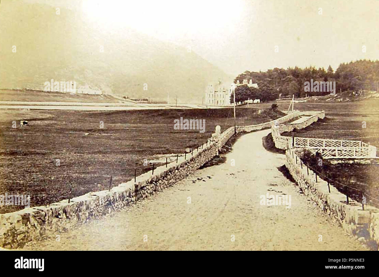 165 Ballachulish Hotel traghetto, James Valentine fotografia c. 1870 Foto Stock