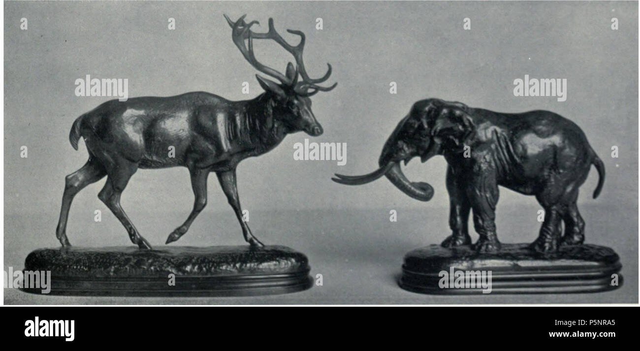 N/A. Français : Cerf Marchant et Elephant d'Afrique, il Musée du Louvre . Antoine-Louis Barye (1795-1875) Descrizione pittore francese, scultore e fondatore della data di nascita e morte 24 Settembre 1795 25 Giugno 1875 Luogo di nascita e morte Parigi Parigi sede di lavoro Parigi competente controllo : Q451489 VIAF:71400631 ISNI:0000 0000 8077 7274 ULAN:500007044 LCCN:N83192887 NLA:35479420 WorldCat 174 Barye - Cerf Marchant et Elephant d'Afrique Foto Stock