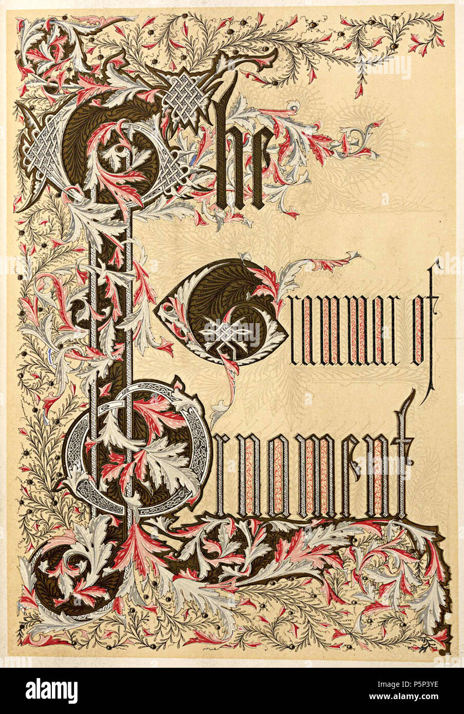 N/A. Inglese: Titolo pagina di un successivo (1910) edizione di Owen Jones" prenota la grammatica di ornamento. Il 3 agosto 2013, 09:09:30. Owen Jones (1809-1874) nomi alternativi Owen Carter Jones Descrizione architetto britannico, litografo e designer Data di nascita e morte 15 Febbraio 1809 19 aprile 1874 Luogo di nascita e morte Londra London Authority control : Q1380862 VIAF:ISNI 76071:0000 0001 1034 5326 ULAN:500019483 LCCN:N82018048 NLA:35252942 WorldCat 222 Prenota-cover-grammatica-di-ornamento Foto Stock