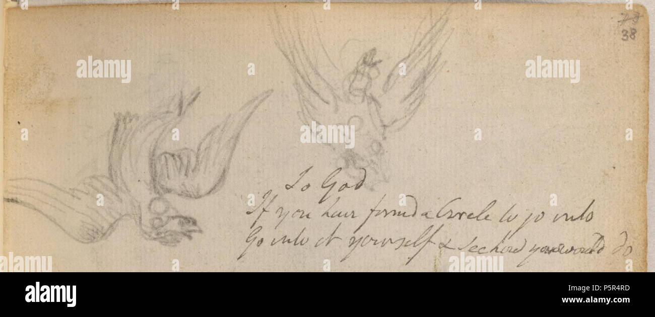 N/A. Inglese: Blake manoscritto - Notebook 1808 - 85 a Dio . Il 30 settembre 2013, 19:47:07. William Blake (1757-1827) nomi alternativi W. Blake; Uil'iam Bleik; Blake Descrizione British-English pittore, poeta, scrittore, teologo, collezionista e incisore, Data di nascita e morte 28 novembre 1757 12 agosto 1827 Luogo di nascita e morte Broadwick Street Charing Cross sede di lavoro London Authority control : Q41513 VIAF:54144439 ISNI:0000 0001 2096 135X ULAN:500012489 LCCN:N78095331 NLA:35019221 WorldCat 208 Blake manoscritto - Notebook 1808 - 85 A DIO Foto Stock