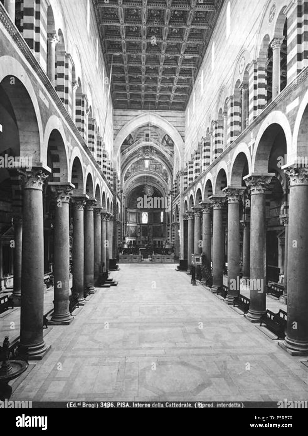 N/A. Italiano: Giacomo Brogi (1822-1881), 'Pisa - Interno della Cattedrale'. Numero di catalogo: 3436. Inglese: Giacomo Brogi (1822-1881), 'Pisa - Interno della Cattedrale'. Catalogo # 3436. . Giacomo Brogi (1822-1881) Descrizione fotografo italiano Data di nascita e morte 6 aprile 1822 29 Novembre 1881 Luogo di nascita e morte Firenze Firenze periodo di lavoro 1860-1881 circa la posizione di lavoro Italia, Medio Oriente competente controllo : Q2346257 VIAF:156145857883923021479 ISNI:0000 0000 6662 3244 ULAN:500017452 LCCN:no2007070355 GND:124858678 WorldCat 239 Brogi, Giacomo (1822-1881) - n. 3436 Foto Stock