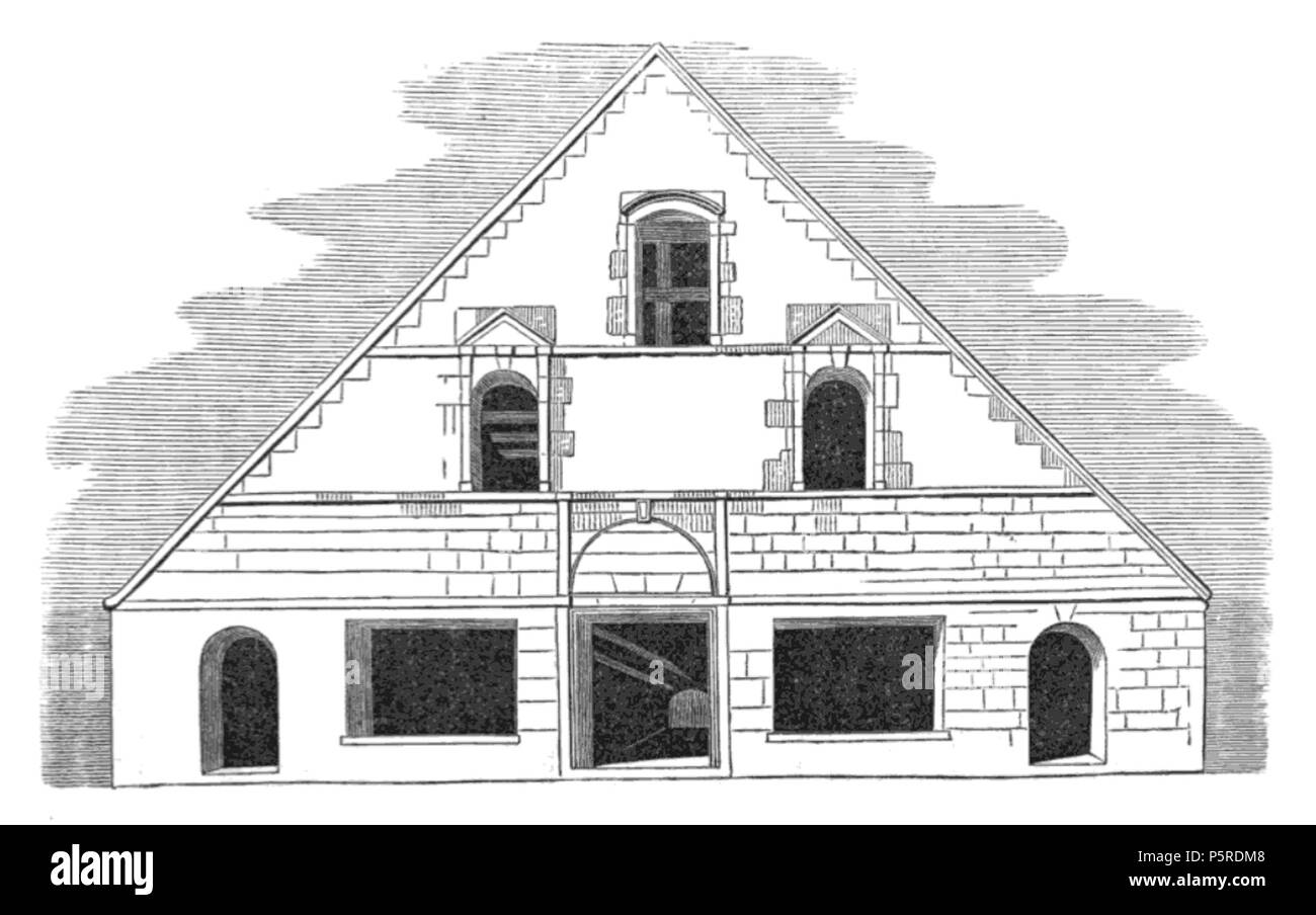 262 Caen halleboucherie Foto Stock