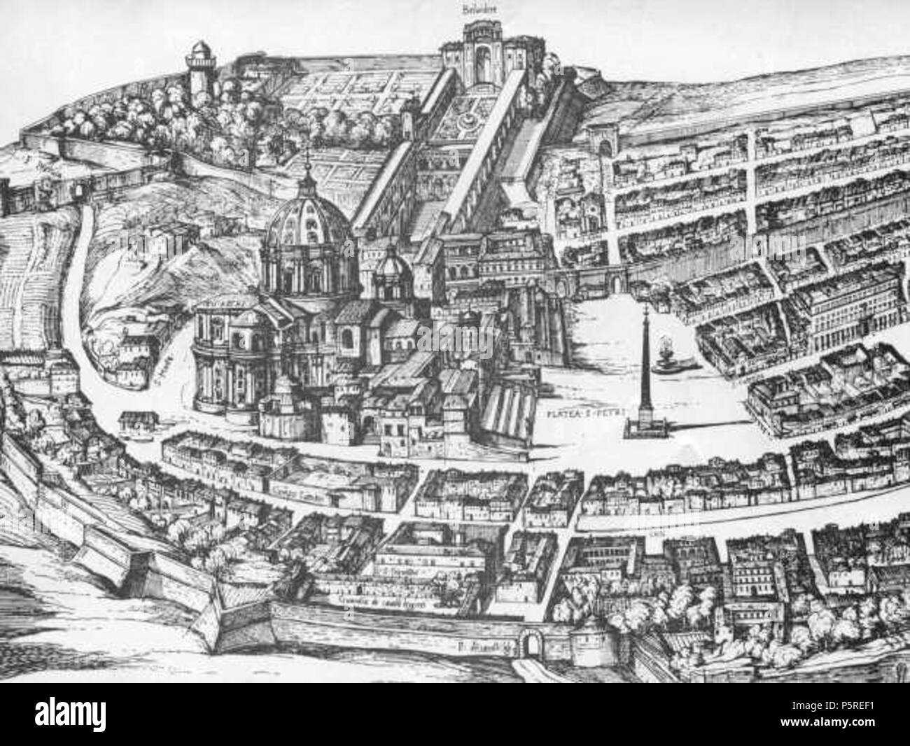 N/A. Deutsch: Campo Santo Teutonico und Dom San Pietro auf der Karte Antonio Tempestas, 1593 . 1593. Antonio Tempesta (1555-1630) nomi alternativi Tempesta Descrizione incisore italiano, pittore e disegnatore Data di nascita e morte 1555 5 Agosto 1630 Luogo di nascita e morte Firenze Firenze competente controllo : Q605447 VIAF:73935201 ISNI:0000 0001 1029 4899 ULAN:500027888 LCCN:N86119084 WGA:TEMPESTA, Antonio WorldCat 265 Campo Santo Teutonico 1593 Foto Stock