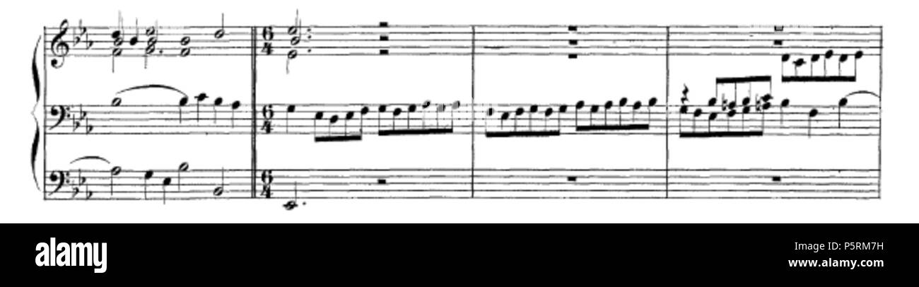 253 Bwv552ii-B Foto Stock