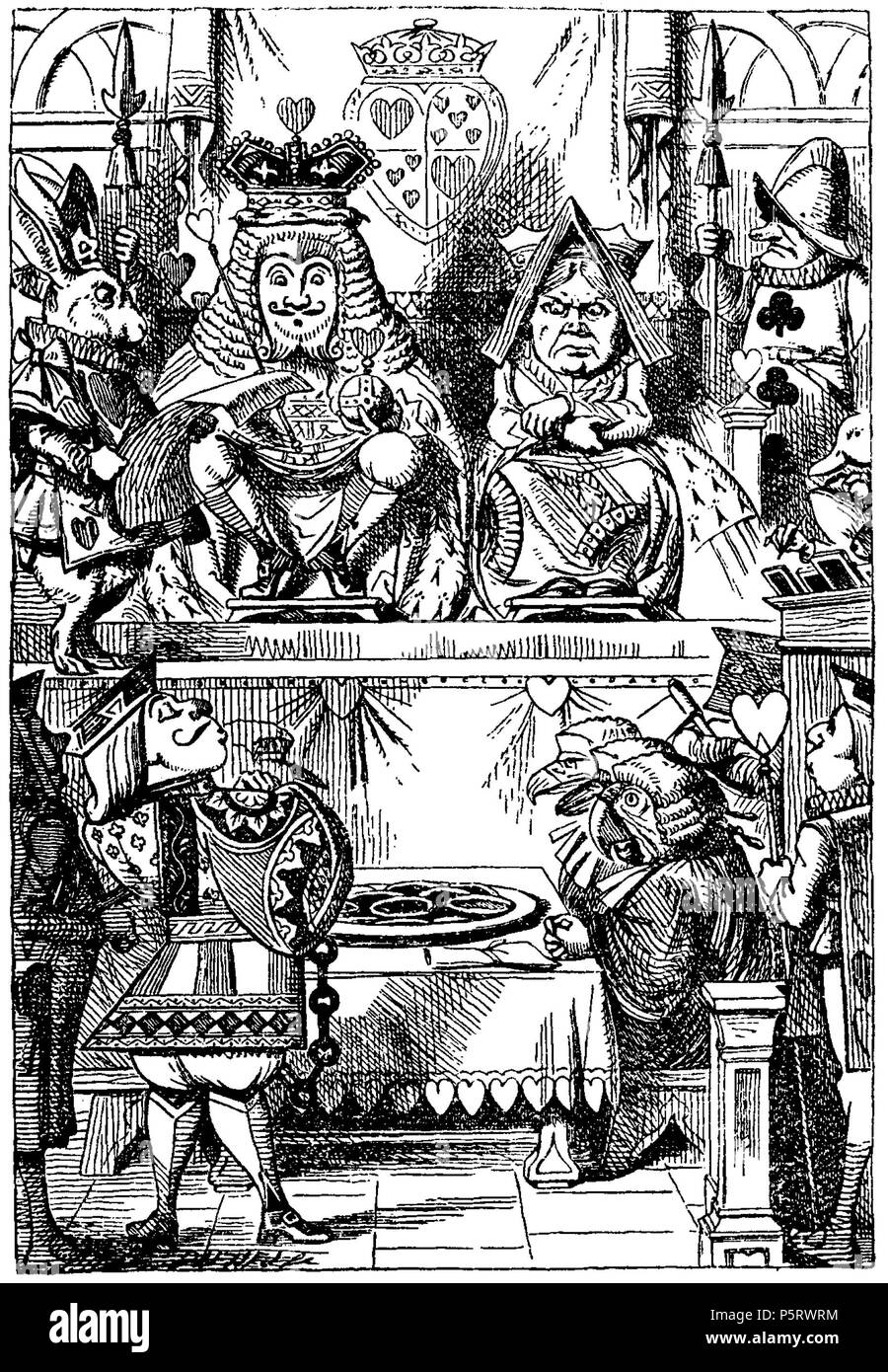 N/A. Di Alice Abenteuer im Wunderland Übersetzer: Antonie Zimmermann Titolo originale: Alice nel Paese delle Meraviglie Illustrationen: John Tenniel . 1869. Lewis Carroll (1832-1898) nomi alternativi Charles Lutwidge Dodgson Descrizione British-English scrittore, matematico e fotografo Data di nascita e morte 27 Gennaio 1832 14 gennaio 1898 Luogo di nascita e morte Daresbury, Cheshire, Inghilterra Guildford, Surrey, Inghilterra periodo di lavoro 1854 al 1898 sede di lavoro Inghilterra competente controllo : Q38082 VIAF:66462036 ISNI:0000 0001 2137 136X ULAN:500027372 LCCN:N79056546 NLA:35039311 WorldCa Foto Stock