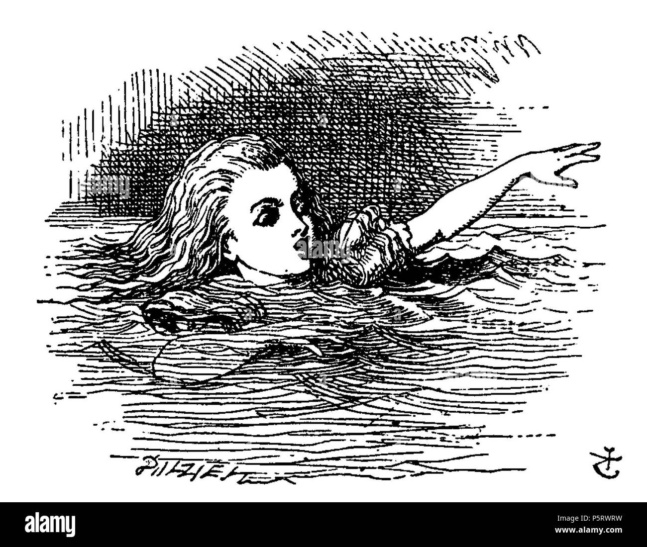 N/A. Di Alice Abenteuer im Wunderland Übersetzer: Antonie Zimmermann Titolo originale: Alice nel Paese delle Meraviglie Illustrationen: John Tenniel . 1869. Lewis Carroll (1832-1898) nomi alternativi Charles Lutwidge Dodgson Descrizione British-English scrittore, matematico e fotografo Data di nascita e morte 27 Gennaio 1832 14 gennaio 1898 Luogo di nascita e morte Daresbury, Cheshire, Inghilterra Guildford, Surrey, Inghilterra periodo di lavoro 1854 al 1898 sede di lavoro Inghilterra competente controllo : Q38082 VIAF:66462036 ISNI:0000 0001 2137 136X ULAN:500027372 LCCN:N79056546 NLA:35039311 WorldCa Foto Stock