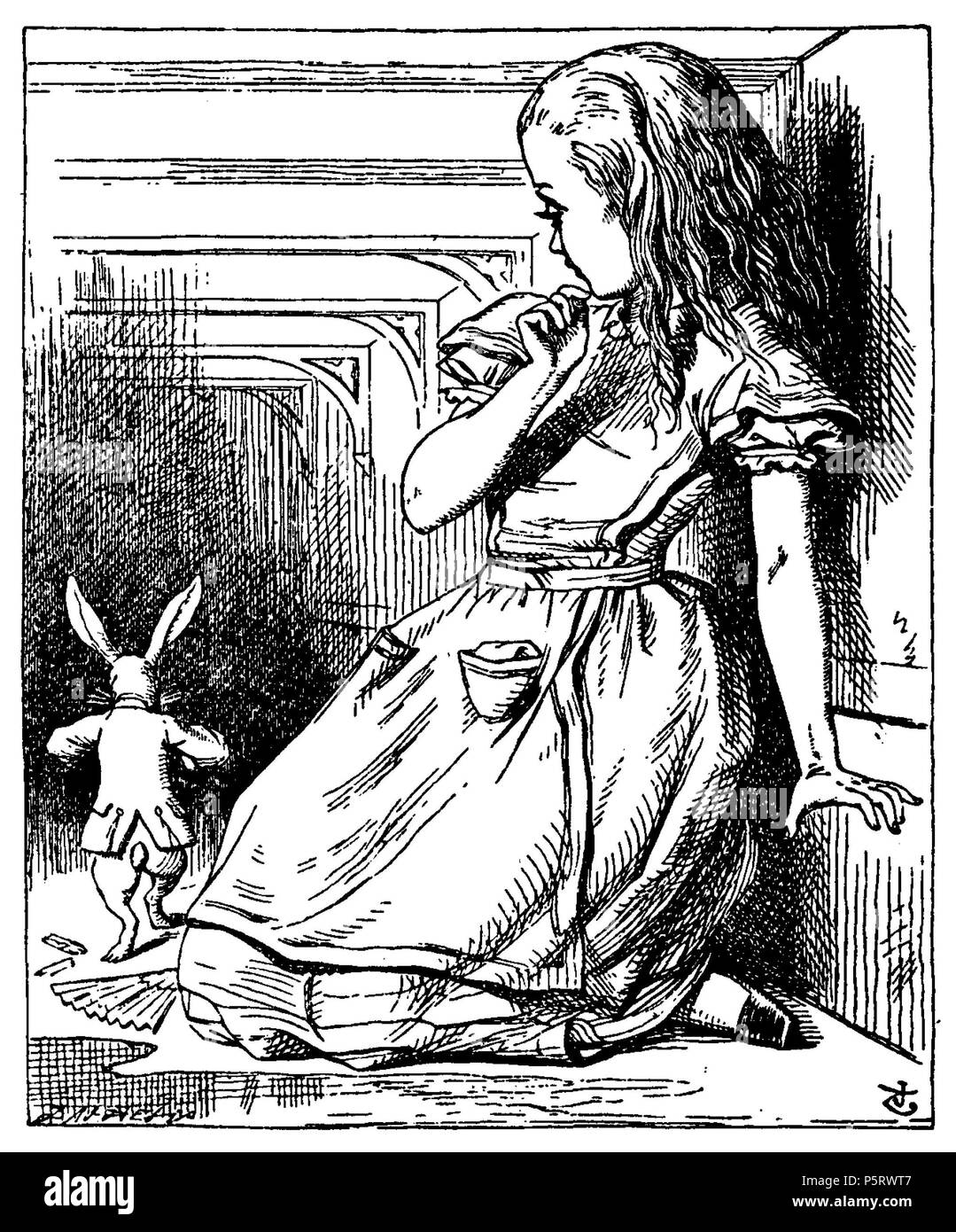 N/A. Di Alice Abenteuer im Wunderland Übersetzer: Antonie Zimmermann Titolo originale: Alice nel Paese delle Meraviglie Illustrationen: John Tenniel . 1869. Lewis Carroll (1832-1898) nomi alternativi Charles Lutwidge Dodgson Descrizione British-English scrittore, matematico e fotografo Data di nascita e morte 27 Gennaio 1832 14 gennaio 1898 Luogo di nascita e morte Daresbury, Cheshire, Inghilterra Guildford, Surrey, Inghilterra periodo di lavoro 1854 al 1898 sede di lavoro Inghilterra competente controllo : Q38082 VIAF:66462036 ISNI:0000 0001 2137 136X ULAN:500027372 LCCN:N79056546 NLA:35039311 WorldCa Foto Stock