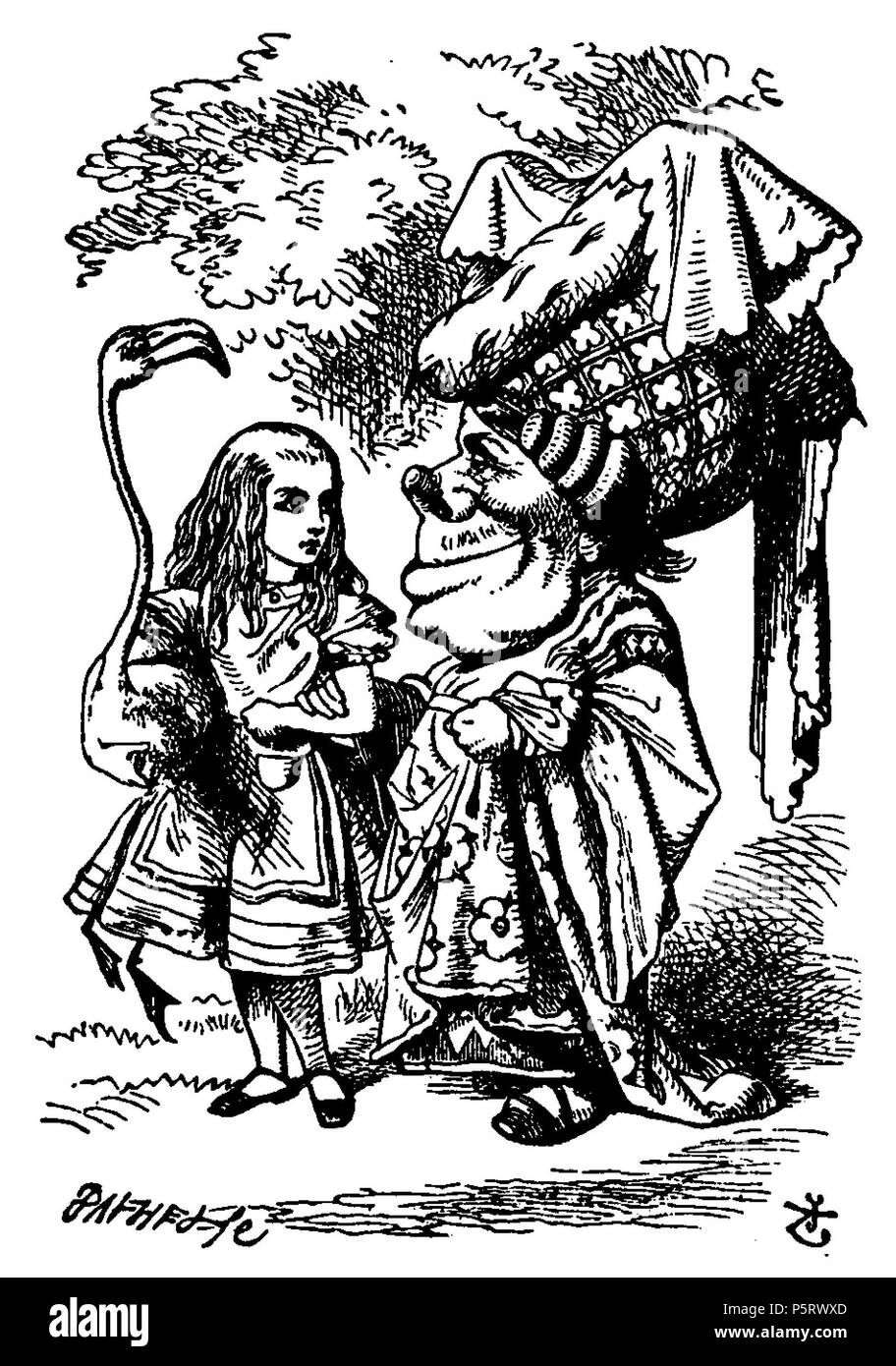 N/A. Di Alice Abenteuer im Wunderland Übersetzer: Antonie Zimmermann Titolo originale: Alice nel Paese delle Meraviglie Illustrationen: John Tenniel . 1869. Lewis Carroll (1832-1898) nomi alternativi Charles Lutwidge Dodgson Descrizione British-English scrittore, matematico e fotografo Data di nascita e morte 27 Gennaio 1832 14 gennaio 1898 Luogo di nascita e morte Daresbury, Cheshire, Inghilterra Guildford, Surrey, Inghilterra periodo di lavoro 1854 al 1898 sede di lavoro Inghilterra competente controllo : Q38082 VIAF:66462036 ISNI:0000 0001 2137 136X ULAN:500027372 LCCN:N79056546 NLA:35039311 WorldCa Foto Stock