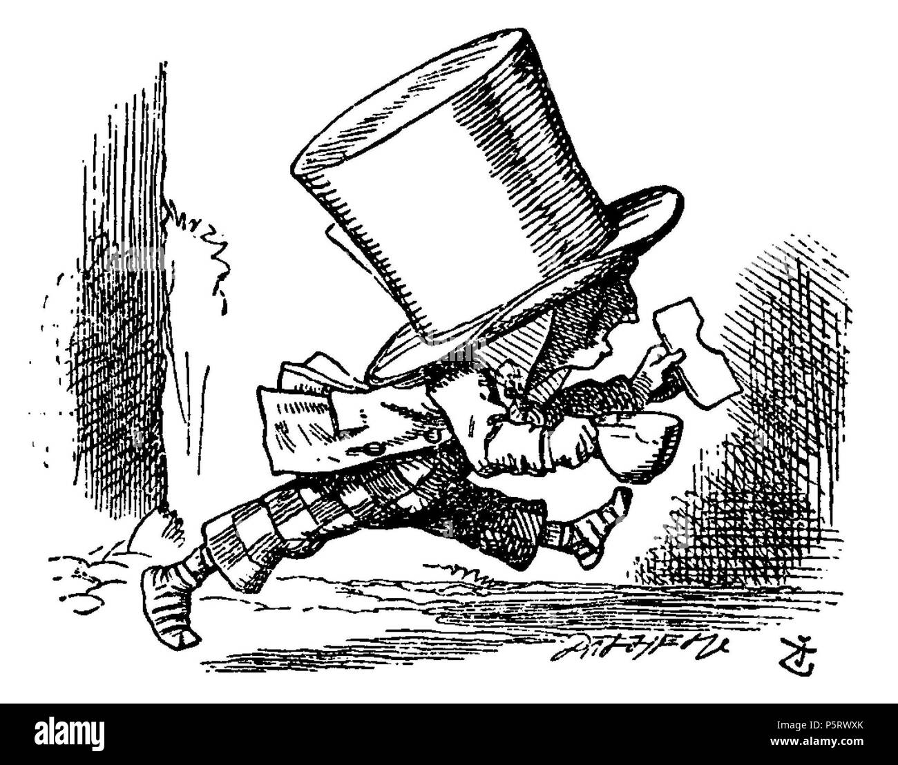 N/A. Di Alice Abenteuer im Wunderland Übersetzer: Antonie Zimmermann Titolo originale: Alice nel Paese delle Meraviglie Illustrationen: John Tenniel . 1869. Lewis Carroll (1832-1898) nomi alternativi Charles Lutwidge Dodgson Descrizione British-English scrittore, matematico e fotografo Data di nascita e morte 27 Gennaio 1832 14 gennaio 1898 Luogo di nascita e morte Daresbury, Cheshire, Inghilterra Guildford, Surrey, Inghilterra periodo di lavoro 1854 al 1898 sede di lavoro Inghilterra competente controllo : Q38082 VIAF:66462036 ISNI:0000 0001 2137 136X ULAN:500027372 LCCN:N79056546 NLA:35039311 WorldCa Foto Stock