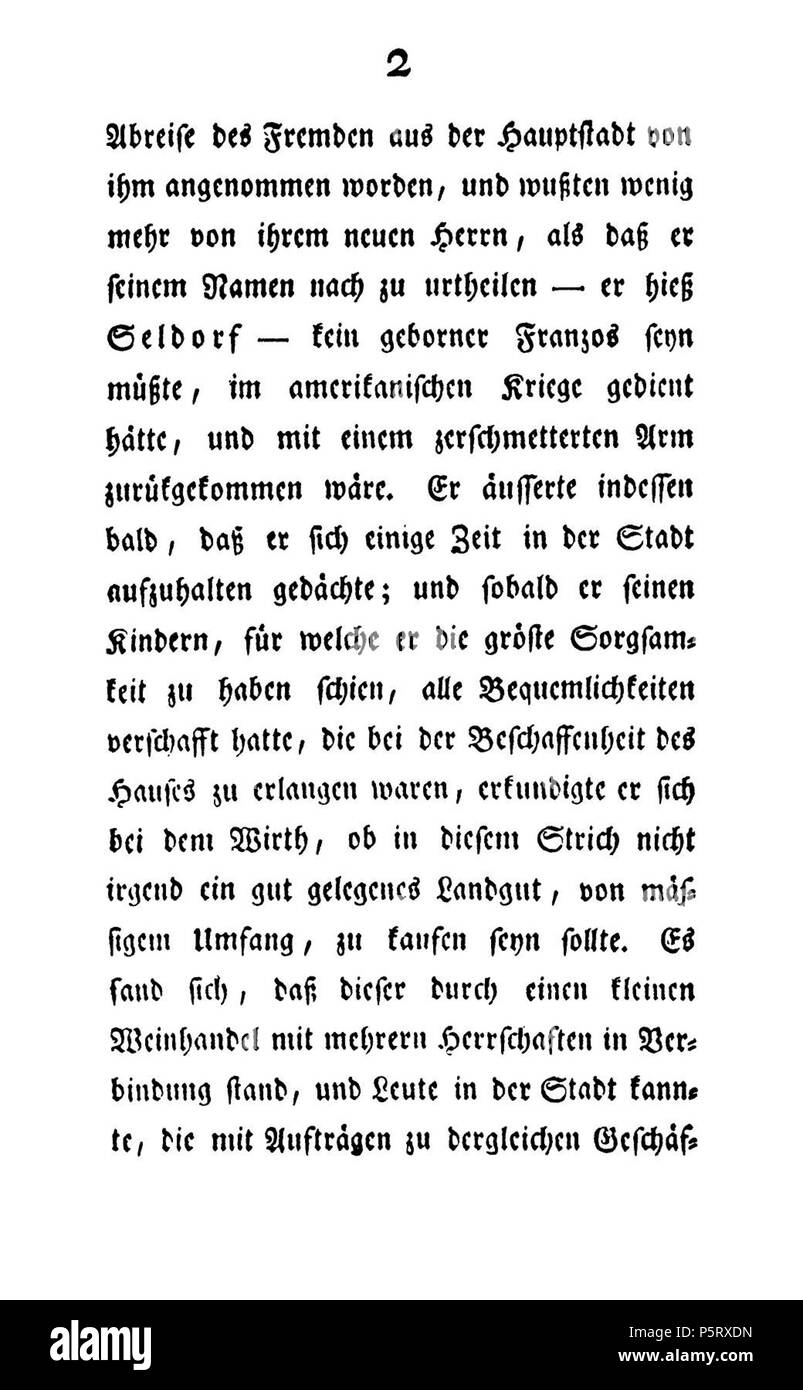 Die Familie Seldorf Erster Theil. Deutsch: Dies ist ein Scan des historischen Buches: Inglese: questa è una scansione del documento storico: Therese Huber 418 De die Familie Seldorf (Huber Th) V1 009 Foto Stock Die Familie Seldorf Erster Theil. Deutsch: Dies ist ein Scan des historischen Buches: Inglese: questa è una scansione del documento storico: Therese Huber 418 De die Familie Seldorf (Huber Th) V1 009 Foto Stock