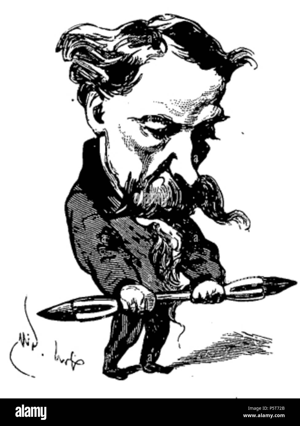 323 Cham da André Gill Foto Stock