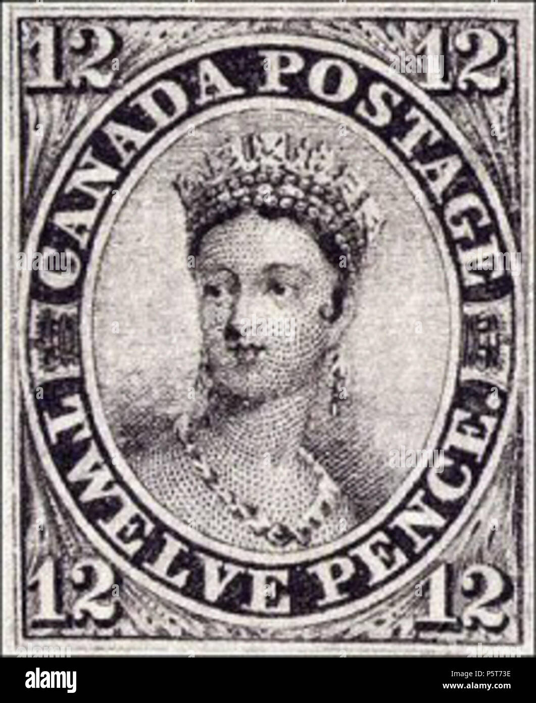 N/A. Deutsch: Kanadische Briefmarke . 1851. Alfred Edward Chalon (1780-1860) nomi alternativi Alfred Edward Chalon Descrizione pittore svizzero Data di nascita e morte 15 Febbraio 1780 3 ottobre 1860 Luogo di nascita e morte di Ginevra, Kensington Londra lavoro periodo 1797-1850s posizione di lavoro London Authority control : Q736316 VIAF:76580356 ISNI:0000 0000 6659 1086 ULAN:500007867 LCCN:nr90013440 NLA:36057789 WorldCat 323 Chalon - Queen Victoria Foto Stock