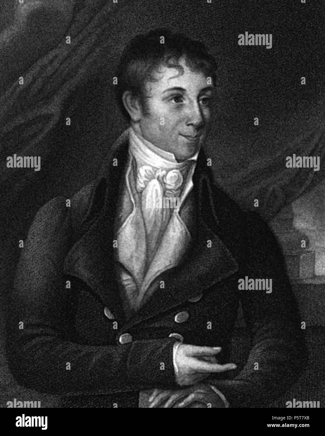 N/A. Inglese: Incisione di scrittore americano Charles Brockden Brown. Dalla vita di Charles Brockden Brown da William Dunlap. Pubblicato da James P. Parke 1815. Pubblicato 1815. "Incisi da L. B. Forrest da una miniatura da William Dunlap in 1806' William Dunlap (1766-1839) Descrizione American produttore teatrale, scrittore, attore e pittore Data di nascita e morte 1 Febbraio 1766 28 Settembre 1839 Luogo di nascita e morte Perth Amboy, NJ New York City competente controllo : Q2578528 VIAF:12464592 ISNI:0000 0000 8091 9244 ULAN:500027594 LCCN:N50029736 Aprire Libreria:OL2889051A WorldCat 325 ch Foto Stock
