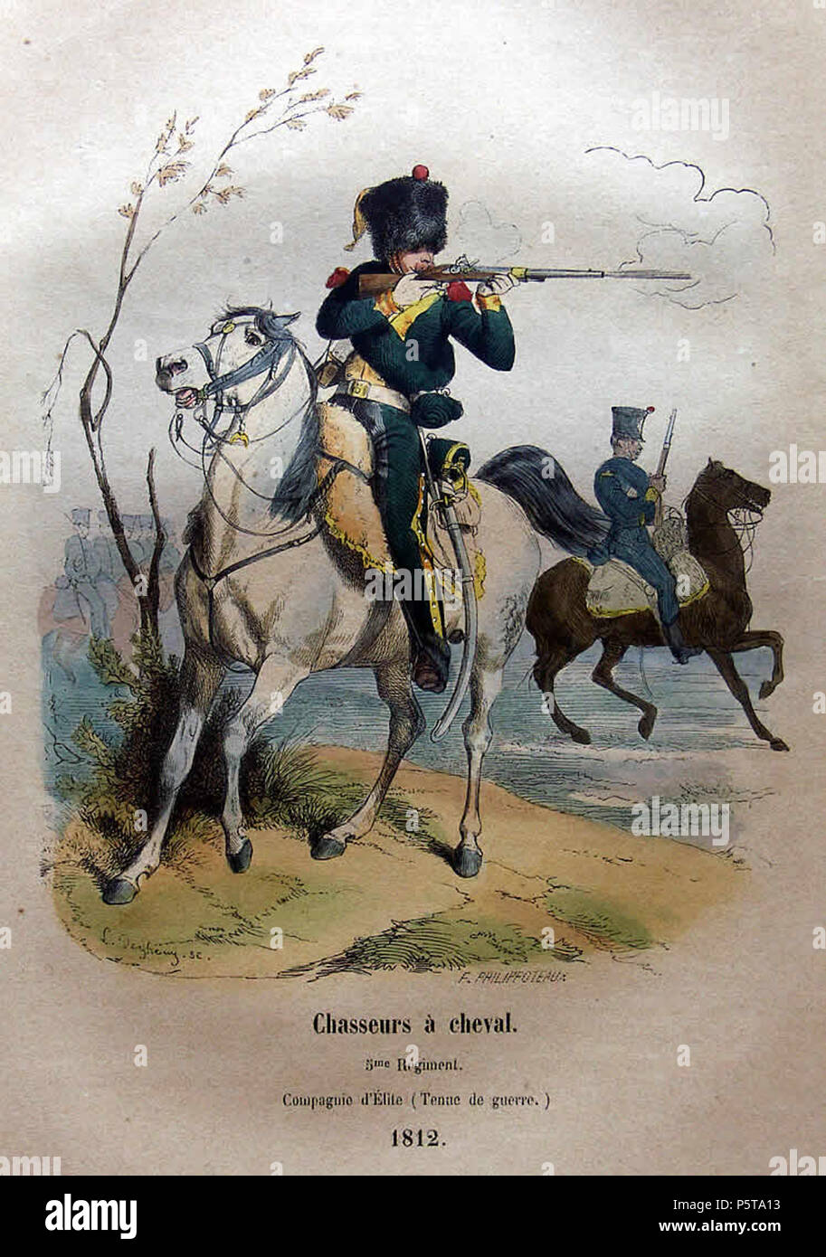 N/A. Inglese: Horse chasseur del Primo Impero Francese Français : Chasseurs à Cheval français du Premier Empire . Il 16 febbraio 2015. Henri Félix Emmanuel Philippoteaux (1815-1884) nomi alternativi Félix Henri Emmanuel Philippoteaux; Felix Henri Emmanuel Philippoteaux; Henri Felix Emmanuel Philippoteaux Descrizione storia francese pittore Data di nascita e morte 3 aprile 1815 8 Novembre 1884 Luogo di nascita e morte Parigi Parigi sede di lavoro Parigi (1830-1884) Autorità di controllo : Q324622 VIAF:49493755 ISNI:0000 0001 0857 3709 ULAN:500012297 LCCN:nr91000610 NLA:36013455 WorldCat 334 Chasseu Foto Stock