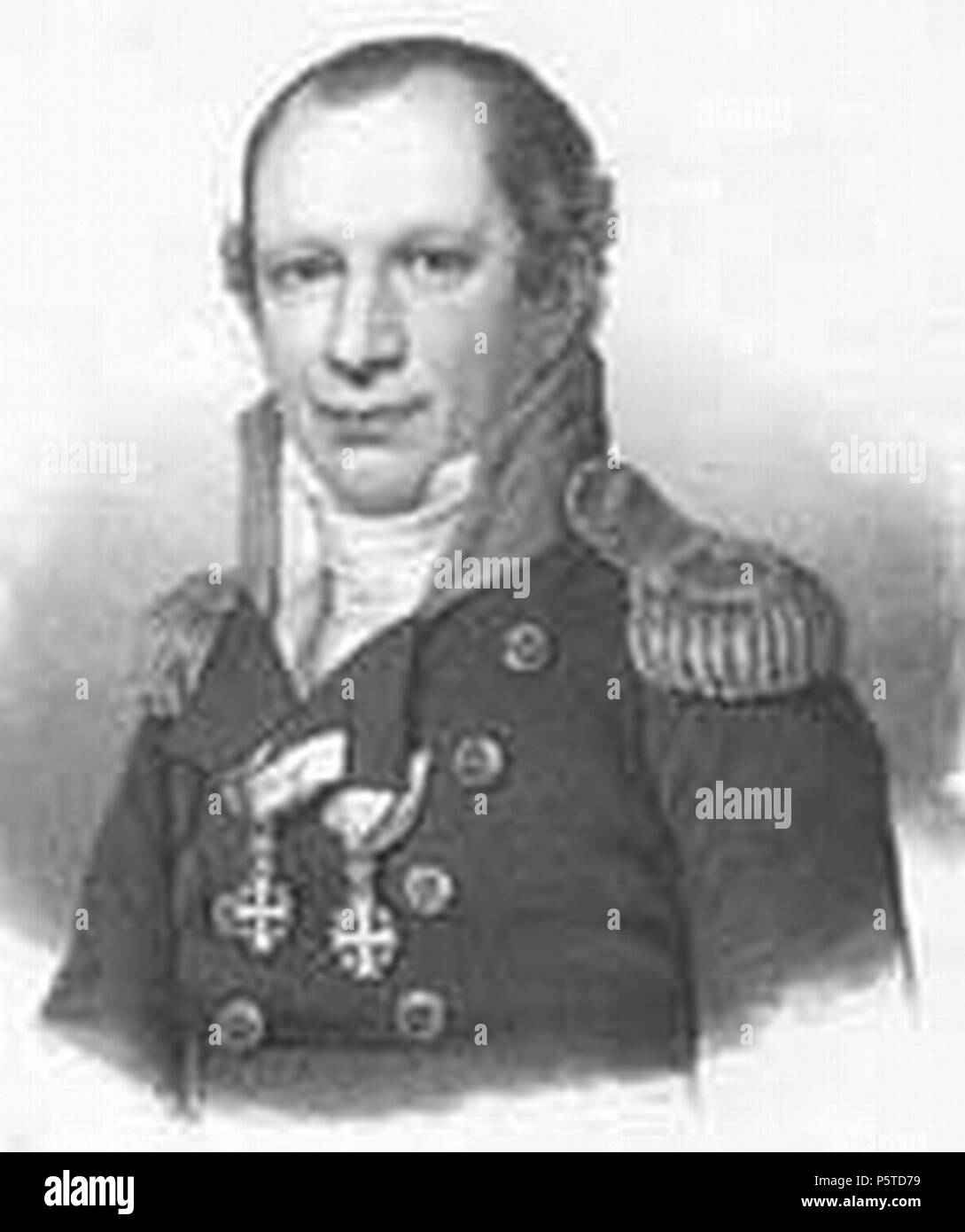 N/A. Inglese: Danese addetto navale Carl Wilhelm Jessen (1764-1823) . Xix secolo. Sconosciuto 274 Carl Vilhelm Jessen Foto Stock