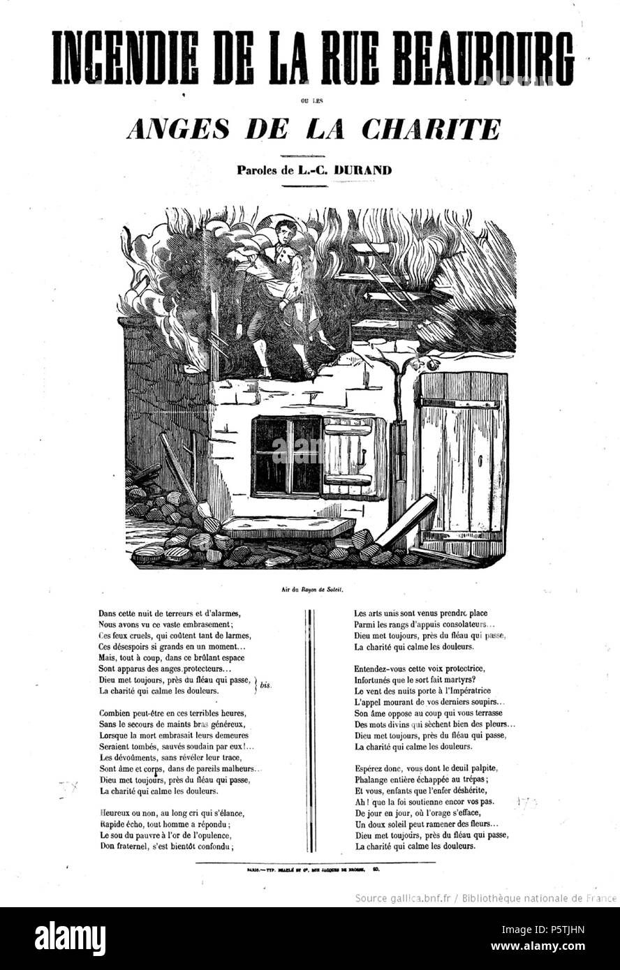 325 Charles Durand - Chanson Beaubourg Foto Stock