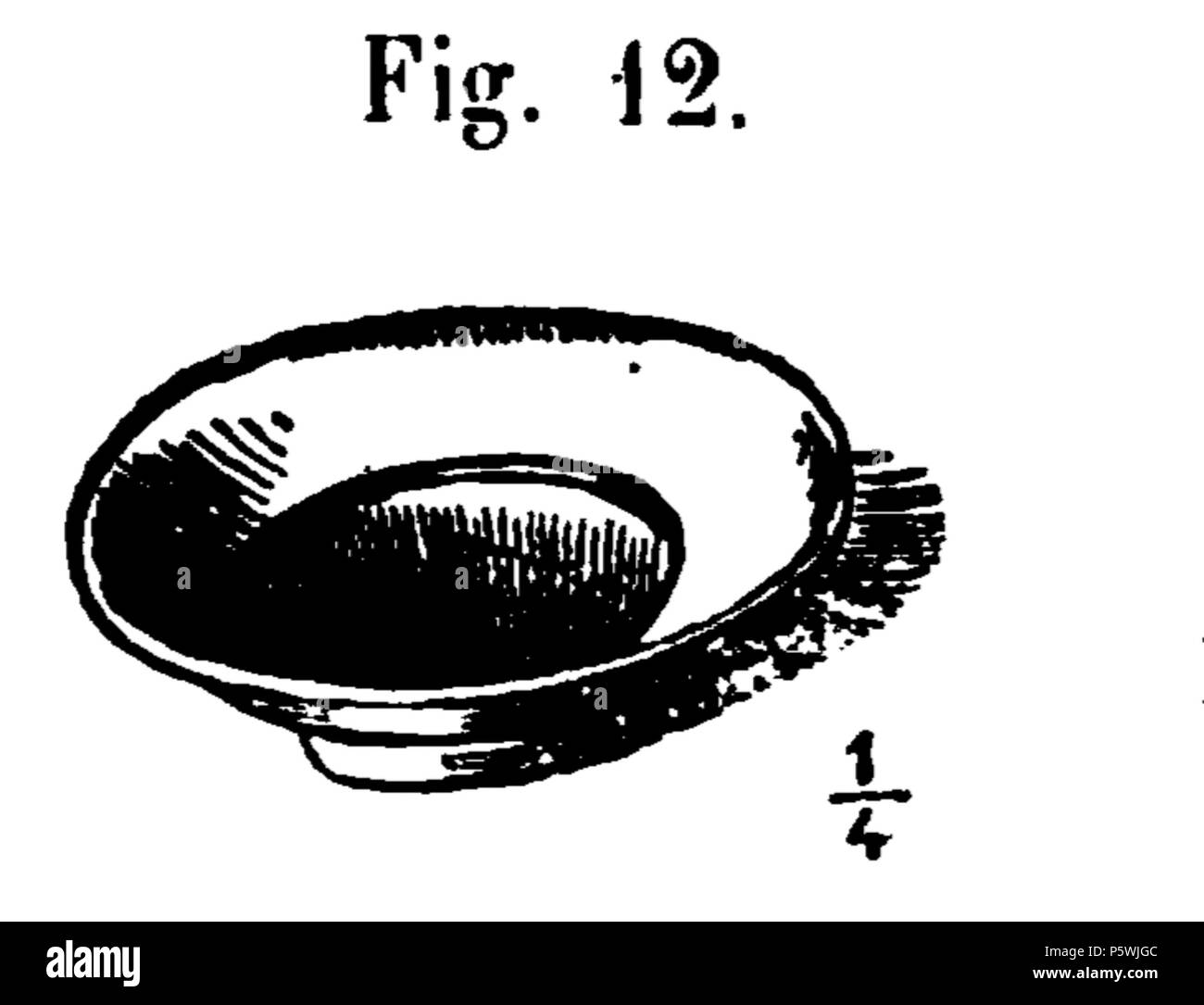 446 Di alcuni sepolcri della necropoli Felsinea fig 12 Foto Stock