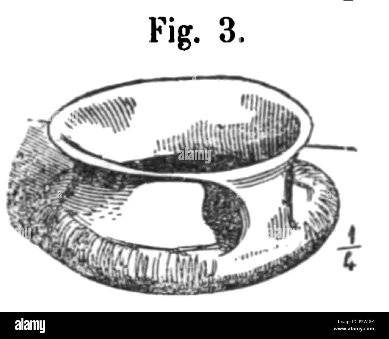 446 Di alcuni sepolcri della necropoli Felsinea fig 3 Foto Stock