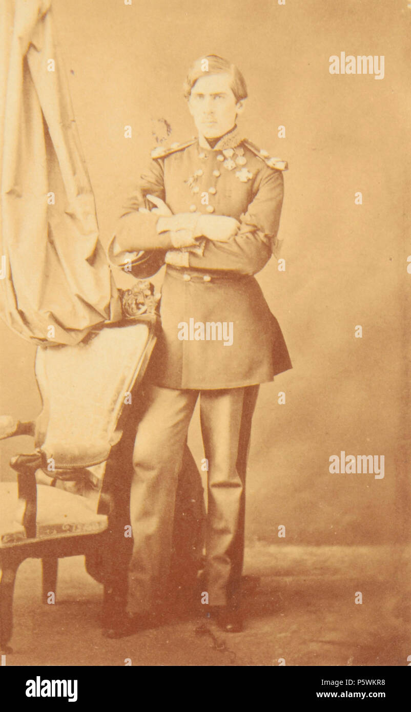 464 Dom Pedro V, re del Portogallo (1860) Foto Stock