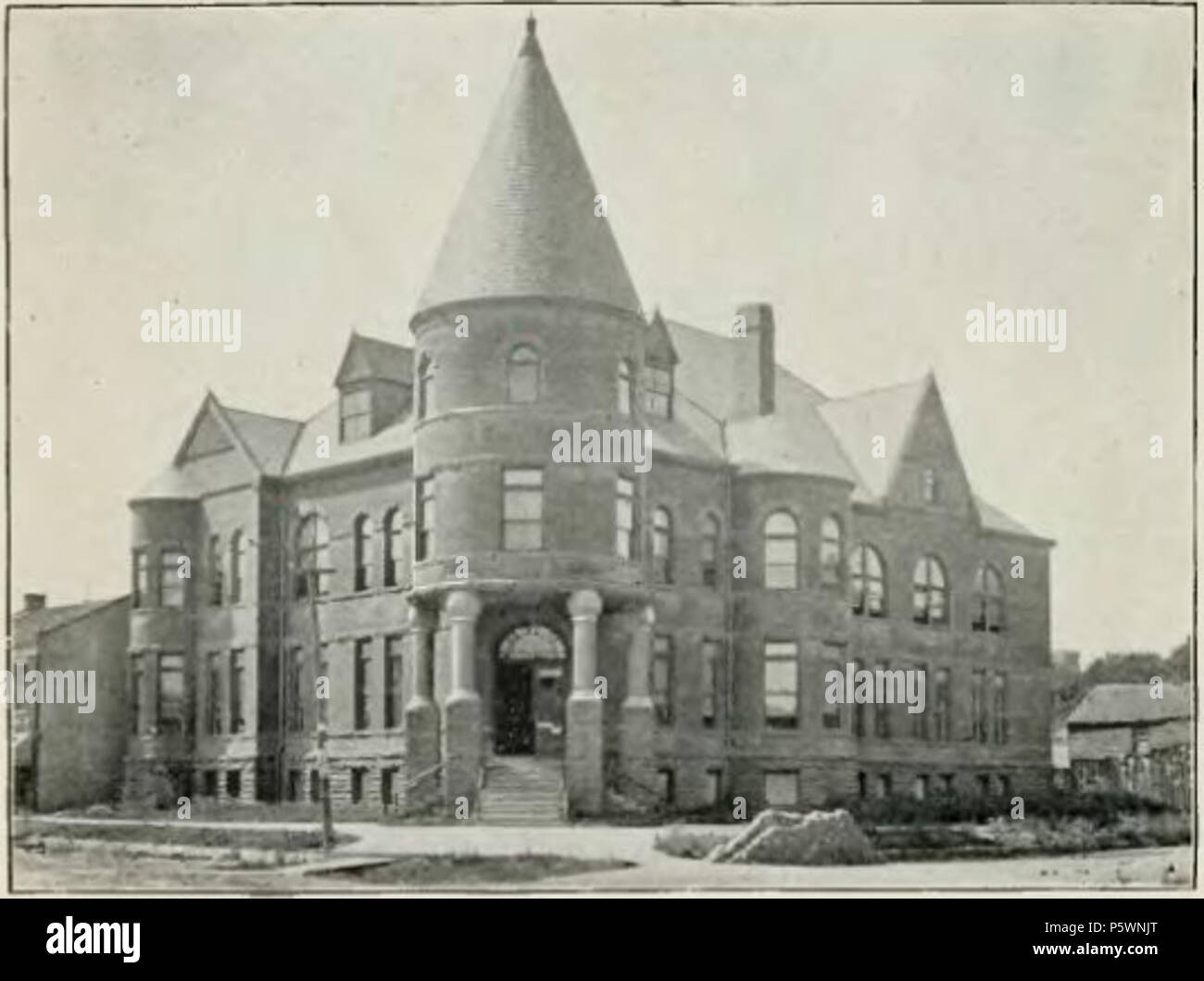 N/A. Illustrazione nella storia di Iowa sin dai primi tempi fino all'inizio del XX secolo . 1903. Pubblicato nel summenzionato lavoro, che è stato da Benjamin F. Gue 354 vicino Hall, State University - Storia di Iowa Foto Stock