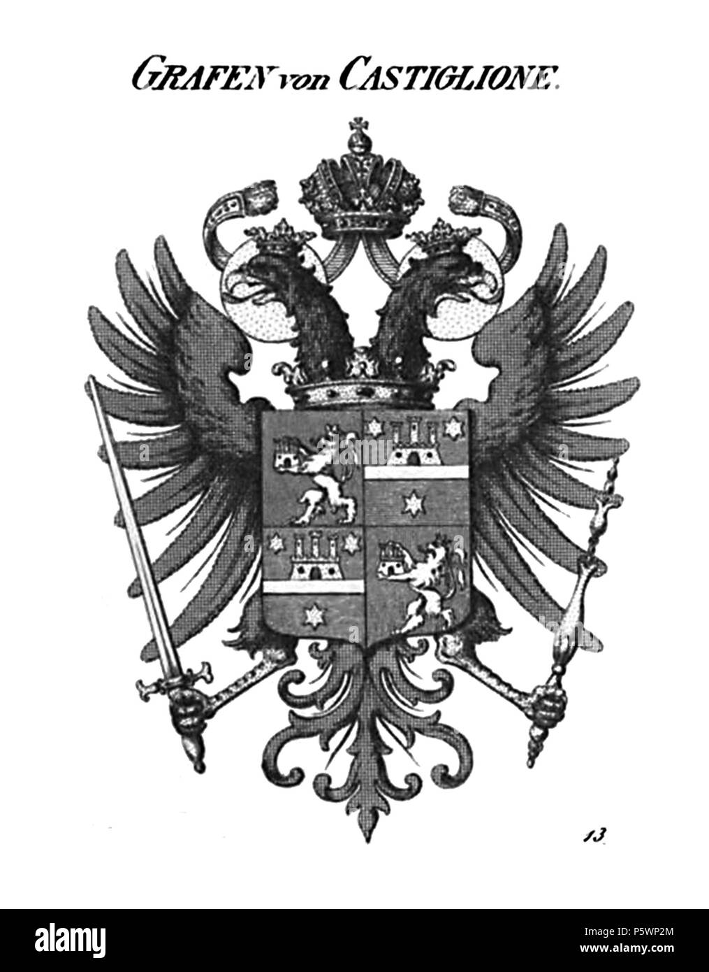 355 COA Castiglione Tyroff HA Foto Stock
