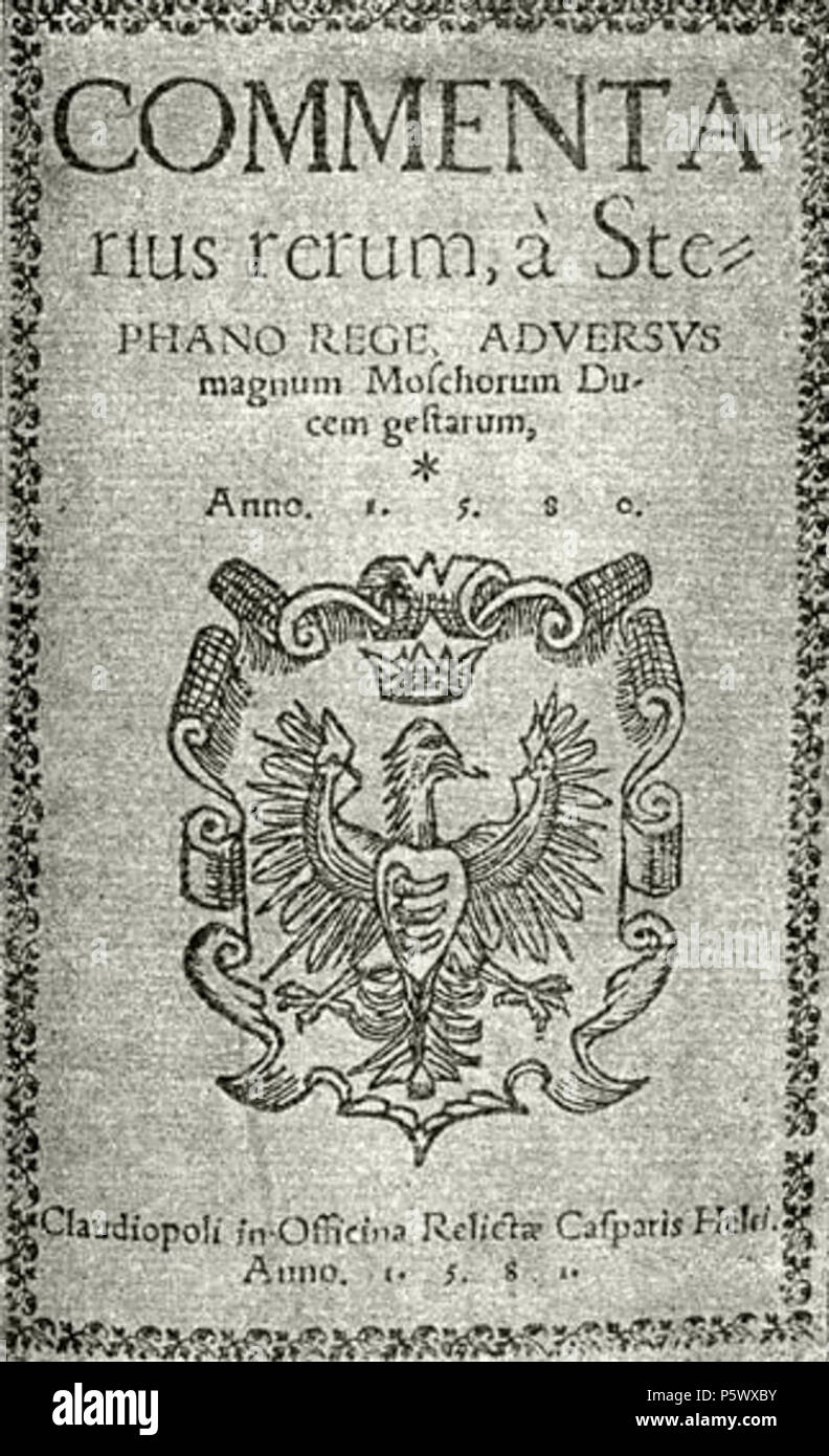 N/A. Inglese: Libro di Pál Gyulai dal 1580 Magyar: Gyulai Pál könyve 1580-ból . 1580. Sconosciuto 223 BookPalGyulay1580 Foto Stock