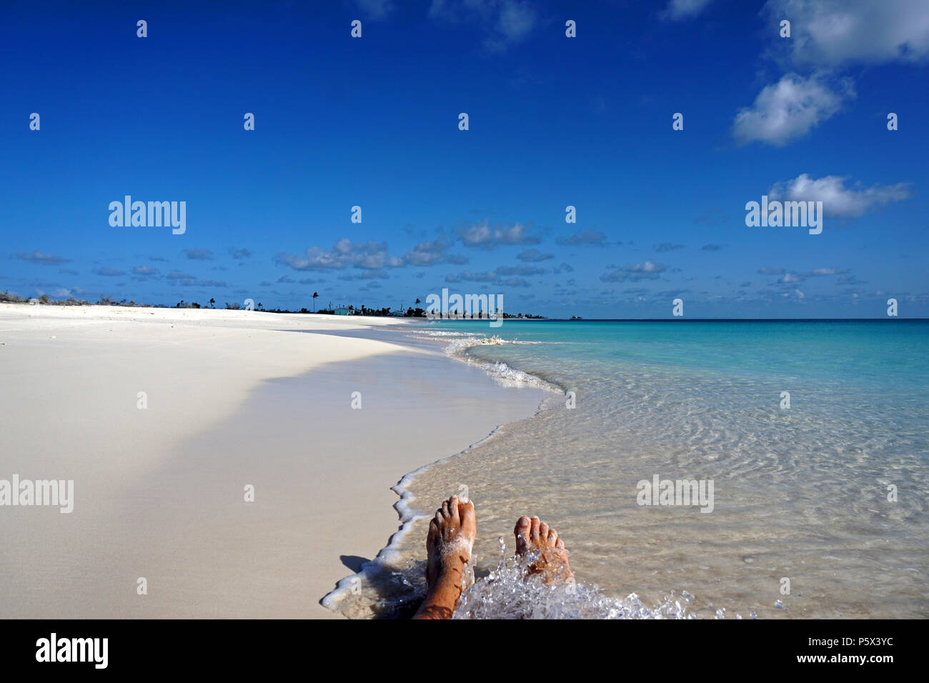 Falmouth Superyacht Dock, Antigua Foto Stock