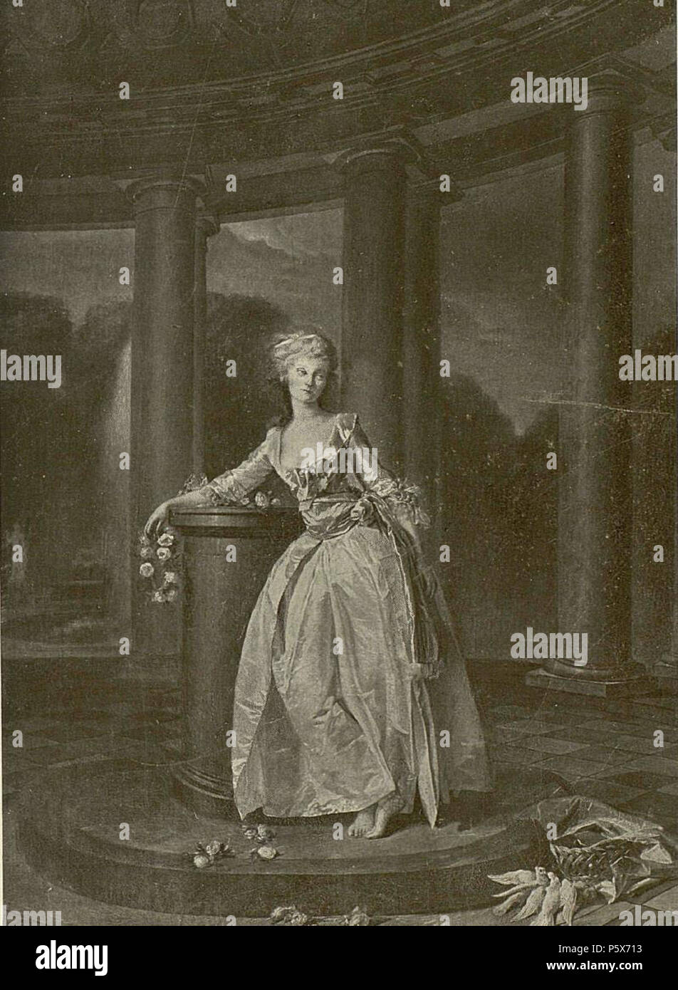 N/A. : , . . 1770s. 499 Ekaterine Stroganova Foto Stock