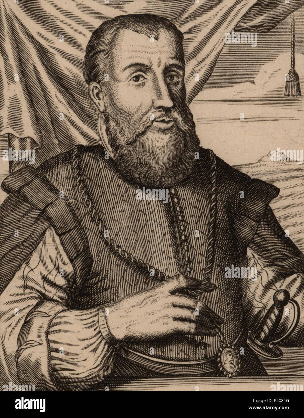 N/A. Español: 'El Adelantado Don Diego Velasques de Cuellar Aútor del descrubrimiento de Nueva España.' Retrato de Diego Velázquez de Cuellar, conquistador de Cuba. Inglese: Ritratto di Diego Velasquez de Cuellar. 1728. Sconosciuto 453 DiegoVelazquezCuellar Foto Stock