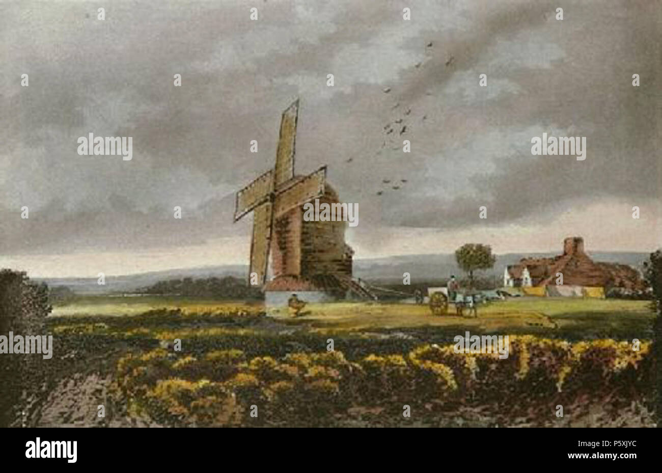 N A Una Giornata Di Vento Data Sconosciuta David Cox 17 1859 Nomi Alternativi David Cox