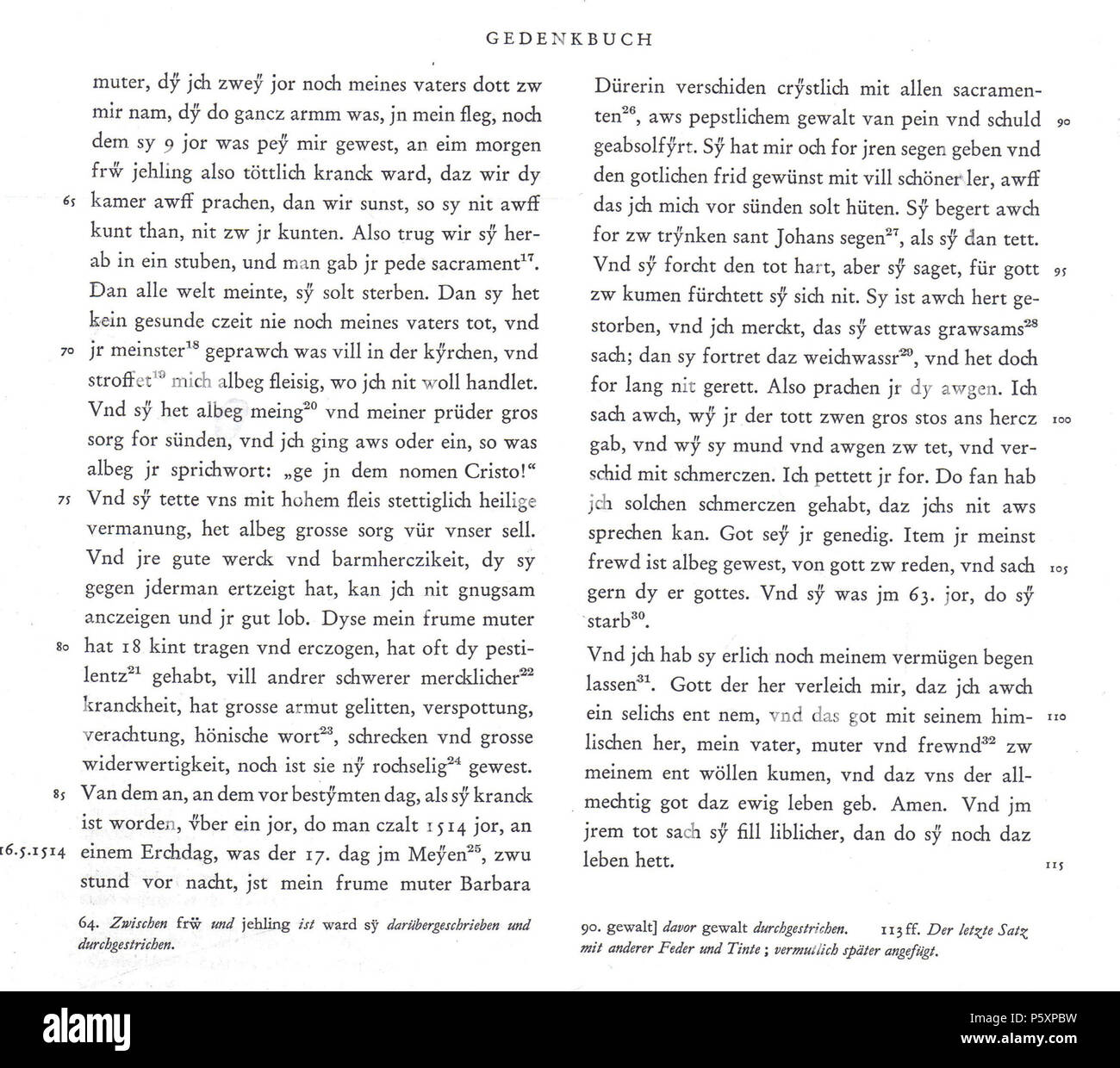 N/A. Deutsch: Bruchstück Gedenkbuchs eines von Albrecht Dürer . circa 1514. Albrecht Dürer (1471-1528) nomi alternativi Albrecht Dürer Descrizione pittore tedesco, printmaker matematico, illuminatore, calcografia incisore e cassetto Data di nascita e morte 21 Maggio 1471 6 aprile 1528 Luogo di nascita e morte Norimberga Norimberga posizione Lavoro Norimberga (1484-1490), Basilea (1490-1494), a Strasburgo (1490-1494), Colmar (1490-1494), Francoforte (1490-1494), Mainz (1490-1494), Colonia (1490-1494), Norimberga (21 maggio 1494-1528), Innsbruck (1494), Venezia (1494-1495), 1505-1506), Bologna (1505-1506) Foto Stock