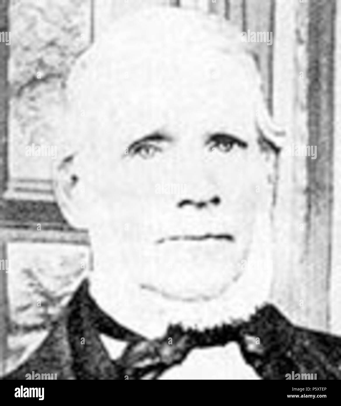 N/A. Fotografia di Henry Harriman (Mormone), uno dei primi sette presidenti dei Settanta della Chiesa di Gesù Cristo dei Santi degli Ultimi Giorni (LDS Chiesa) dal 1838 fino alla sua morte. Presa prima di maggio 17, 1891 morte. artista sconosciuto 370 Henry Harriman (Mormone) Foto Stock