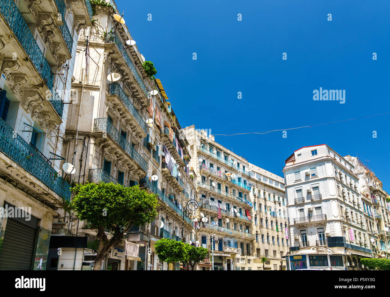 Moresco architettura revival ad Algeri, Algeria Foto Stock